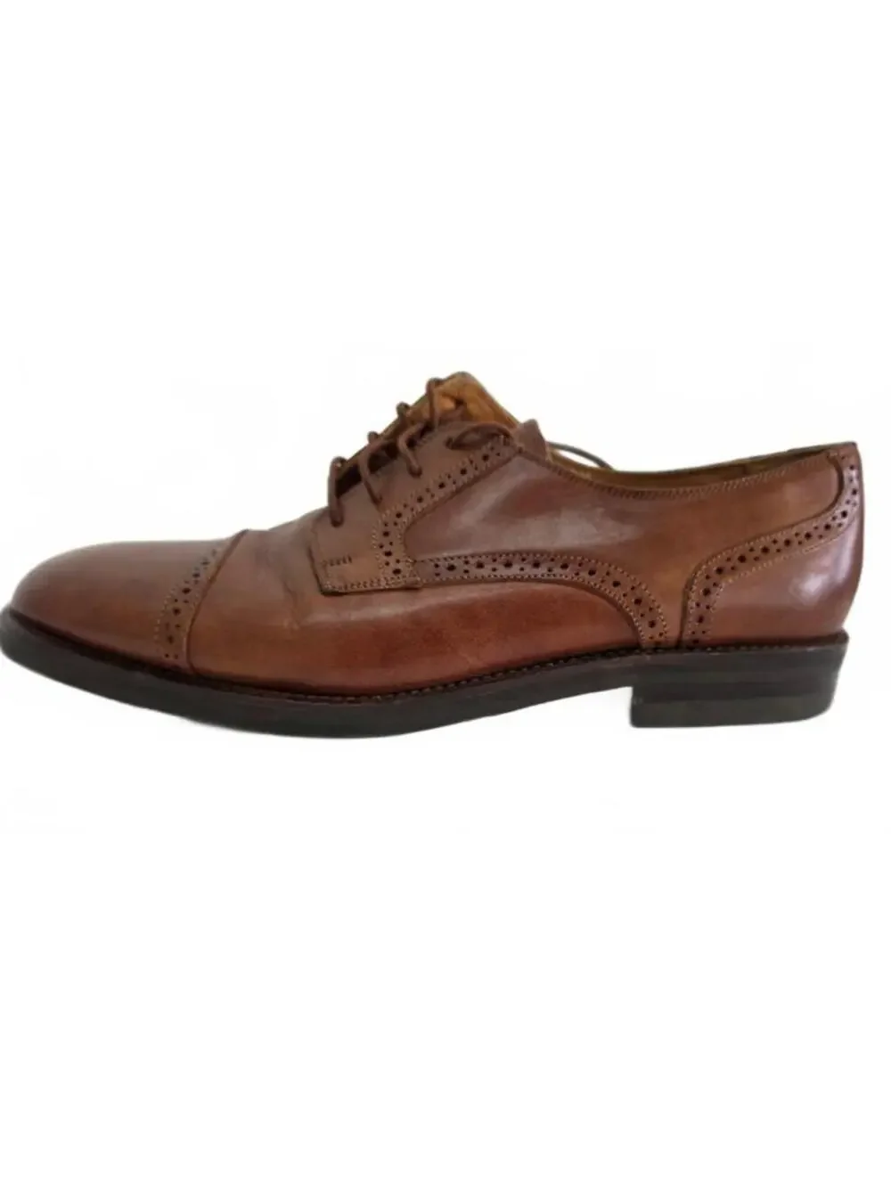 Cole Haan Grand OS Oxford Shoes 4676 brown leather Size 9.5 Preppy Business Work